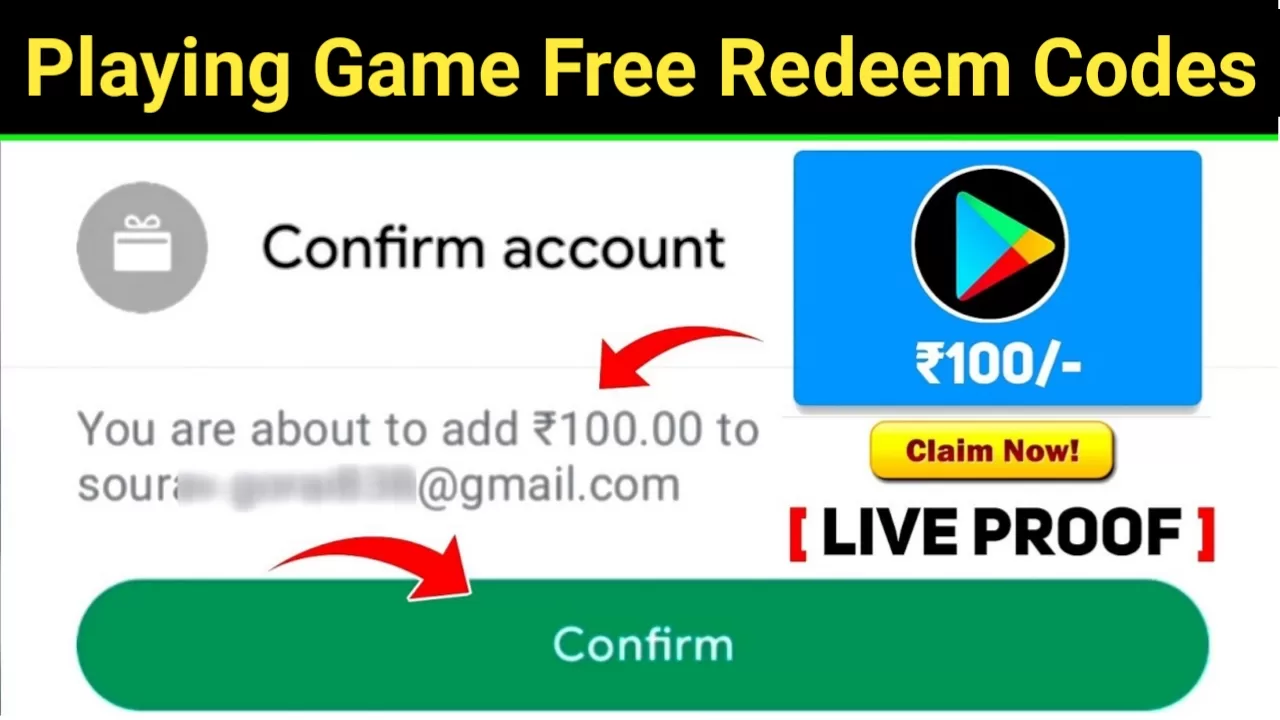 Redeem Code Games – Apps on Google Play