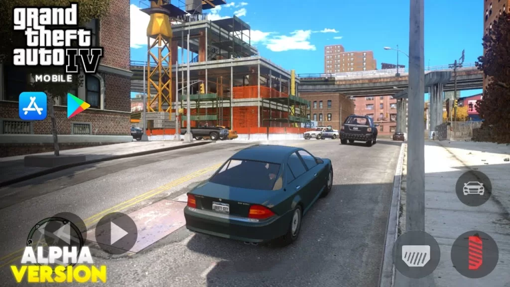 GTA 4 Mobile - Full Map Android Beta Gameplay  Download GTA IV Android  FanMade APK 