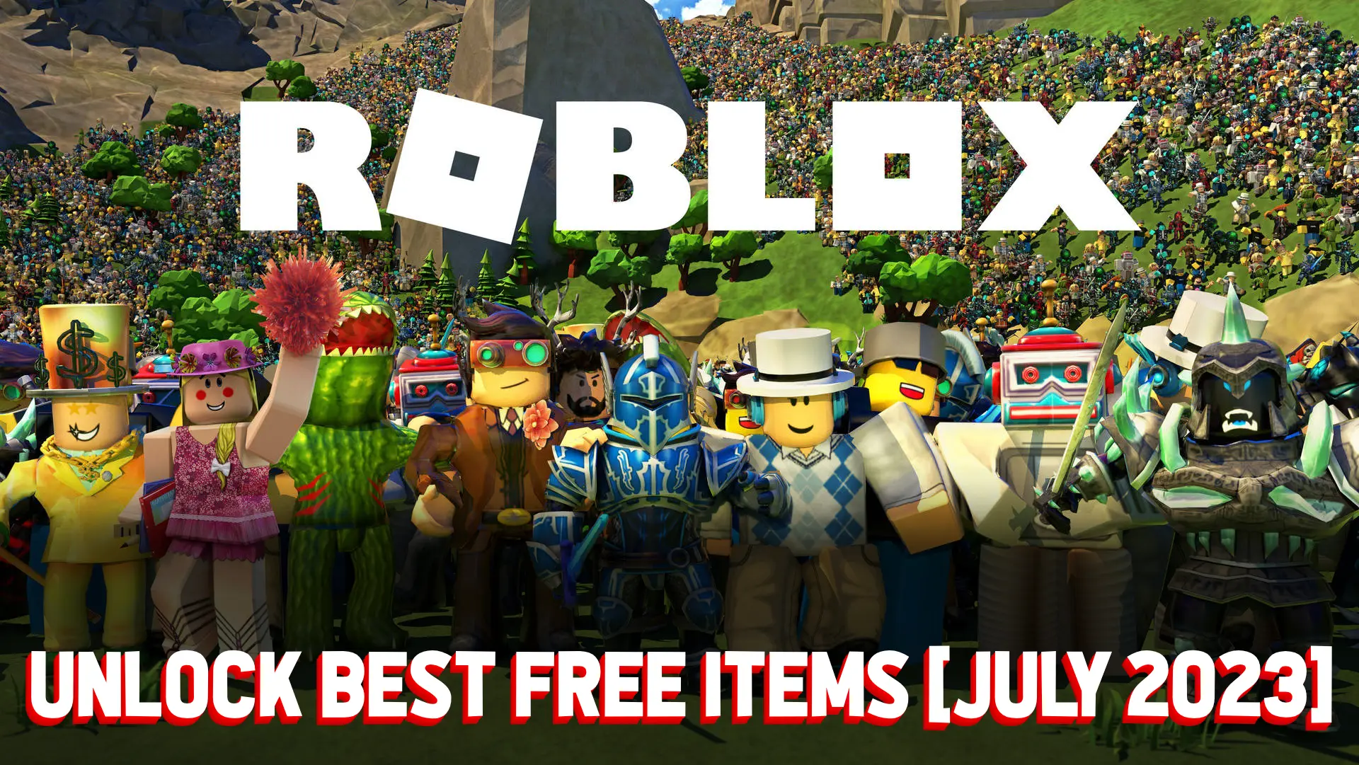 THE BEST FREE ITEMS ON THE ROBLOX CATALOG!!! 