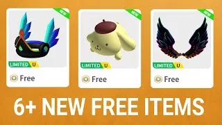 6 NEW FREE LIMITED ROBLOX ITEMS TODAY 😳🌽 