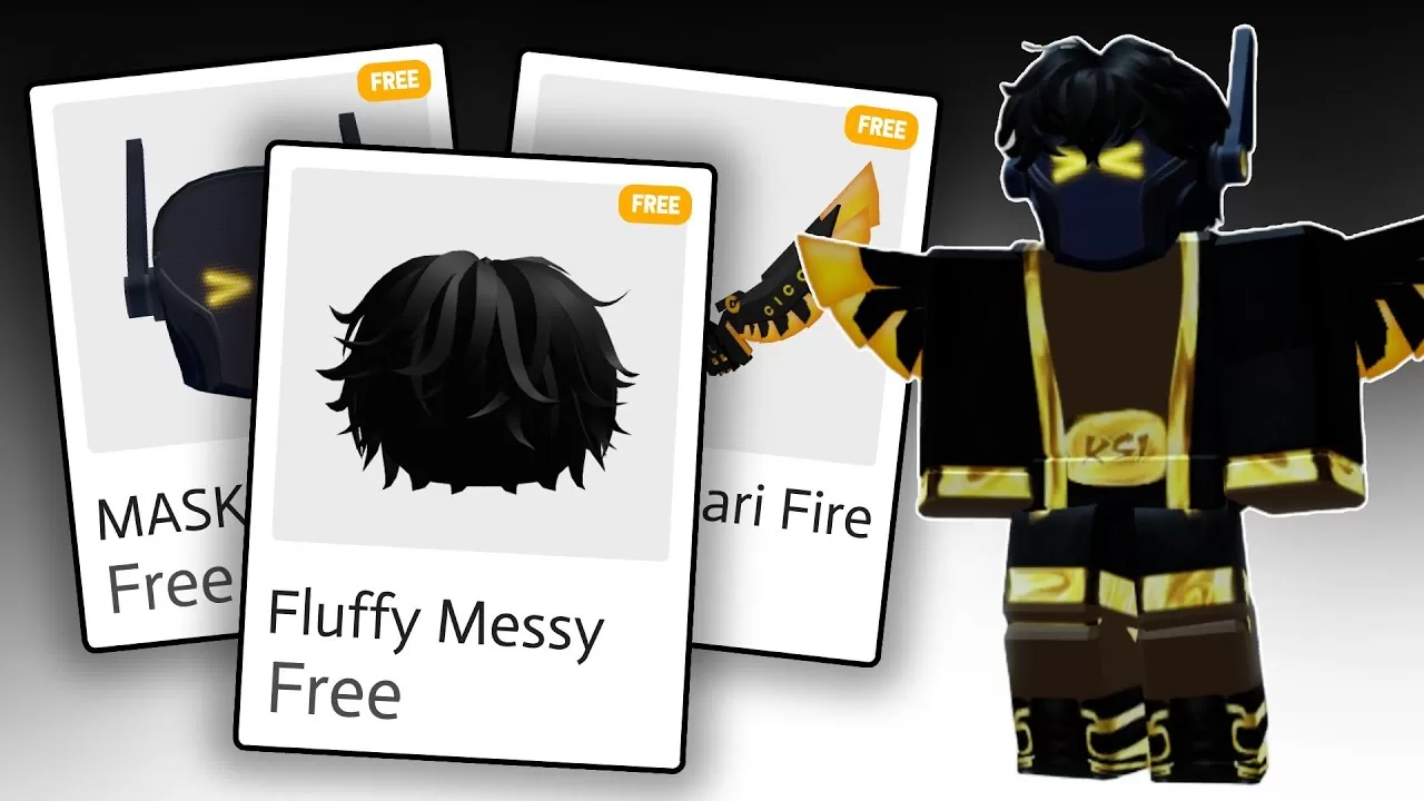 HURRY! THE BEST FREE BLACK ITEMS ROBLOX » Apkguide